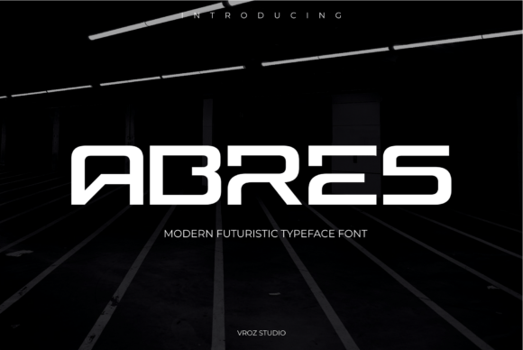 Abres Typeface for Modern Editorial Design