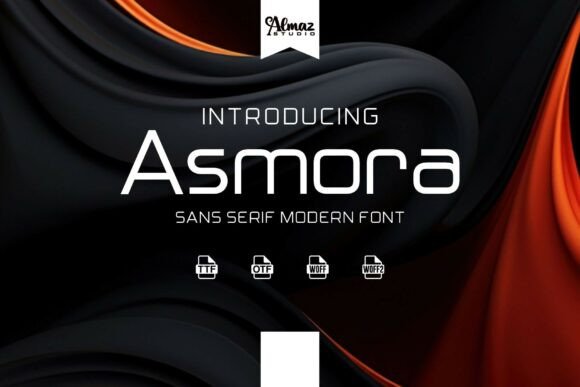 Asmora: A Modern Sans Serif Typeface for Editorial Design