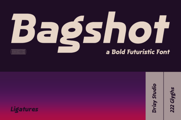 Bagshot: A Bold Futuristic Font for Modern Editors