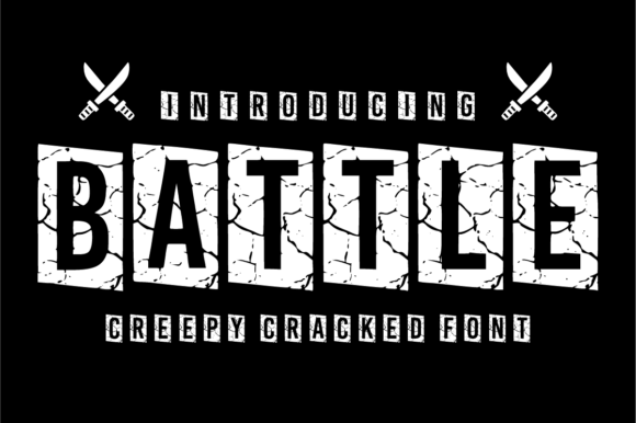 Battle Font: A Rugged Typeface for Bold Brands