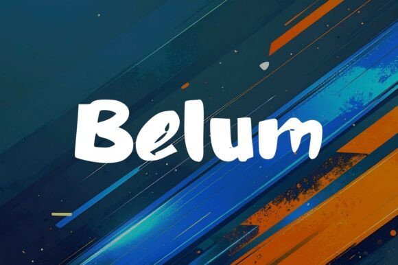 Belum Font: Bold Typography for Modern Brands