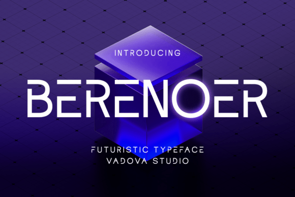 Berenoer: A Futuristic Typeface for Modern Branding