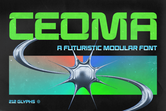 Ceoma: The Futuristic Typeface for Bold Campaigns
