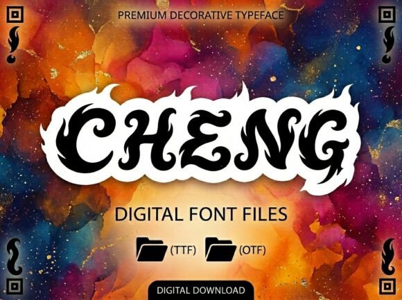 Cheng Typeface: Bold Branding for Small Business