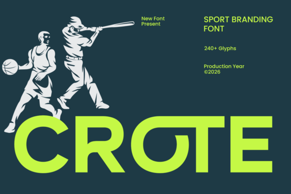 Crote: Bold Sans Serif Fonts for Crafters