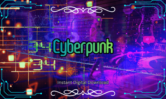 Cyberpunk Typeface for Bold Branding