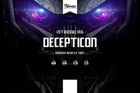 Decepticon: A Bold Sans Serif Display Font Review
