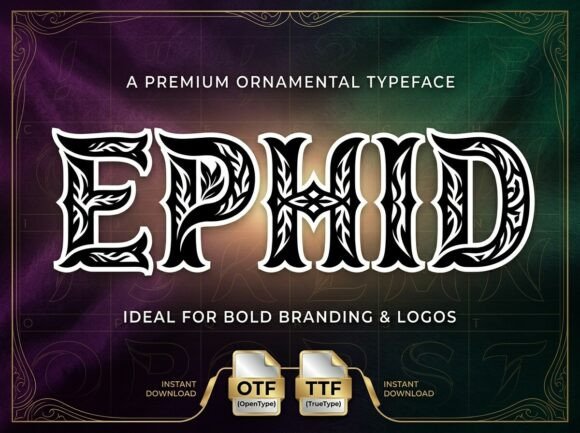 Ephid Display Font for High-Impact Web Design