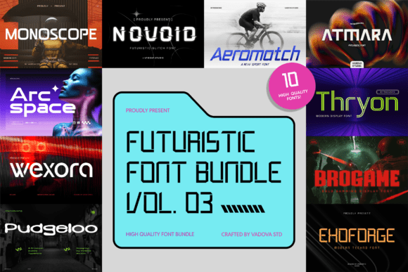 Futuristic Bundle Vol.03 for Bold Campaign Headlines
