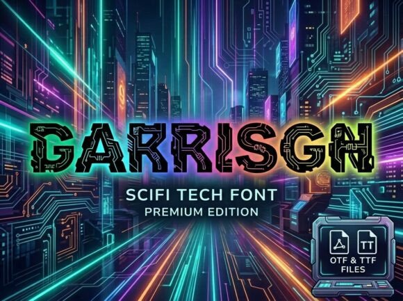 Garrison Typeface for Bold Brand Identity
