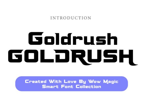 Goldrush Font Review: A Bold Sans Serif for Modern Design