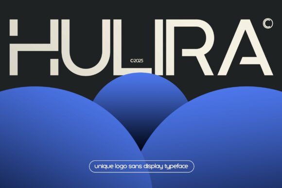 Hulira: A Futuristic Sans Serif Typeface for Modern Logos