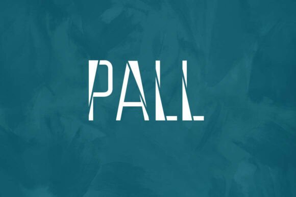 Pall Typeface for Modern Maker Branding