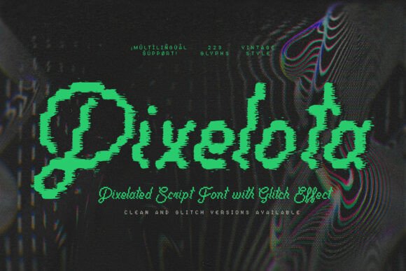 Pixelota: The Y2K Script Font for Modern Marketing