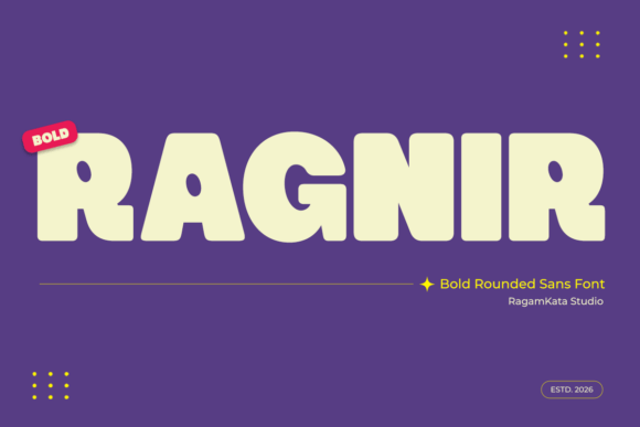 Ragnir: A Bold Sans Serif Font for Web Design