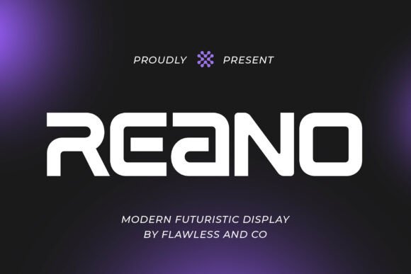 Reano: A Bold Modern Typeface for Editorial Design