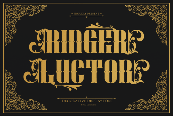 Ringer Luctor Typeface for Digital Design