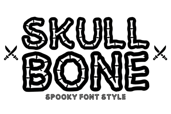 Skull Bone Typeface for Bold Campaign Headers