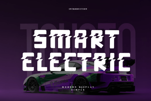 Smart Electric Font for High-Impact Campaigns