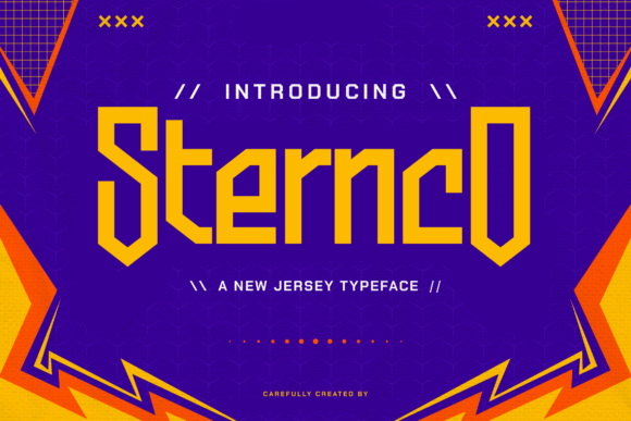 Sternco: A Bold Esport Typeface for Branding