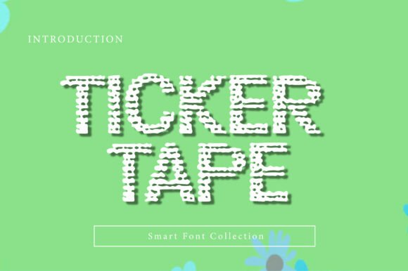 Ticker Tape Font for Gritty Brand Identity